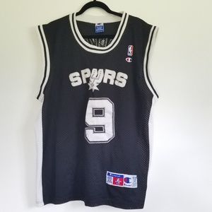 VINTAGE STITCHED CHAMPION SPURS PARKER NBA JERSEY